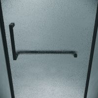 Душевой уголок Grossman Pragma 100х100 302.K33.03.1010.21.02 профиль Черный матовый стекло шиншилла — фото 10, Душевые уголки