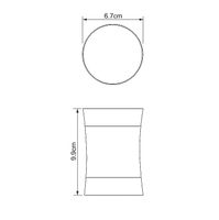 Товар: Стакан для зубных щеток WasserKRAFT Wern K-7528 Нержавеющая сталь Черный матовый - фото 3 Стакан для зубных щеток WasserKRAFT Wern K-7528 Нержавеющая сталь Черный матовый — фото 3, Мыльницы
