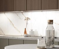 Керамогранит Ceradim Calacatta Sharp Gold белый полированный 80х80 см — фото 10, Керамогранит