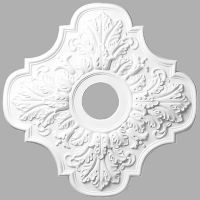 Розетка потолочная Decomaster DR 303 520x30x520 мм — фото 1, Розетки потолочные