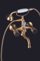Товар: Смеситель для ванны Boheme Royal Cristal 313-Royal/CRST black Бронза - фото 2 Смеситель для ванны Boheme Royal Cristal 313-Royal/CRST black Бронза — фото 2, Смесители