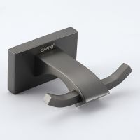 Двойной крючок Gappo G0705-29 Оружейная сталь — фото 2, Крючки для полотенец