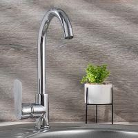 Смеситель для кухни Ростовская Мануфактура Сантехники SL133-017F Хром — фото 2, Смесители