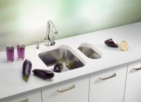 Кухонная мойка Alveus Variant 110 SAT 148x300x120 1079965 Сатинированная сталь — фото 2, Кухонные мойки