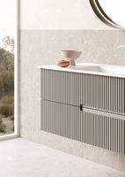 Товар: Тумба с раковиной Orka Moonlight 90 5001502 подвесная Бежевая матовая - фото 6 Тумба с раковиной Orka Moonlight 90 5001502 подвесная Бежевая матовая — фото 6, Мебель для ванной