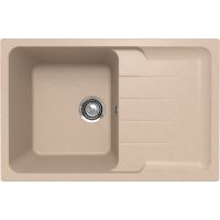 Кухонная мойка Ulgran Quartz Gerda 780-03 Десерт — фото 1, Кухонные мойки