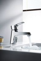 Смеситель для раковины Bravat Alfa F1120178CP Хром — фото 3, Смесители для раковины