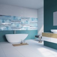 Керамическая плитка Gracia Ceramica Marella white 01 белый настенная 30x90 см — фото 2, Керамическая плитка