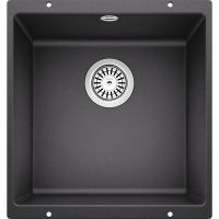 Кухонная мойка Blanco Rotan 400-U 521332 Антрацит — фото 1, Кухонные мойки