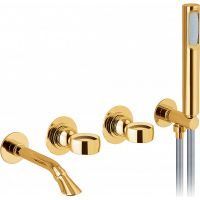 Смеситель для ванны Webert Opera OA860312010 Золото — фото 1, Смесители