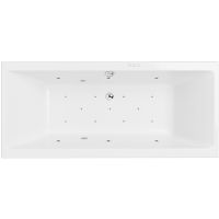 Акриловая ванна Excellent Pryzmat Slim 170x75 WAEX.PRY17S.RELAX.CR с гидромассажем — фото 1, Ванны