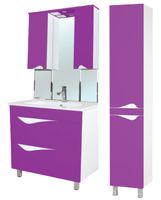 Товар: Шкаф пенал Bellezza Эйфория 35 R 4629104001414 Фиолетовый - фото 2 Шкаф пенал Bellezza Эйфория 35 R 4629104001414 Фиолетовый — фото 2, Мебель для ванной
