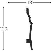 Товар: Плинтус Bello Deco XPS П 19 00-00105369 2000x120x18 мм - фото 2 Плинтус Bello Deco XPS П 19 00-00105369 2000x120x18 мм — фото 2, Плинтуса напольные