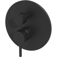 Смеситель для душа Paffoni Light Черный матовый арт-LIG019NO — фото 1, Встраиваемые смесители для душа