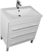 Товар: Тумба под раковину Aquanet Верона 75 178254 3 ящика Белая - фото 2 Тумба под раковину Aquanet Верона 75 178254 3 ящика Белая — фото 2, Мебель для ванной