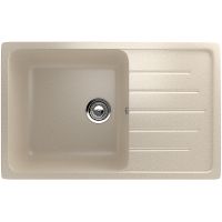 Кухонная мойка Ulgran Classic U-400-328 Бежевая — фото 1, Кухонные мойки