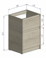 Товар: Тумба под раковину BelBagno Kraft 120 KRAFT-LVD-580/1200-2C-PIA-RNN Rovere Nebrasca Nature - фото 4 Тумба под раковину BelBagno Kraft 120 KRAFT-LVD-580/1200-2C-PIA-RNN Rovere Nebrasca Nature — фото 4, Тумбы под раковину