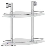 Угловая полка FBS Nostalgy 072 Хром — фото 1, Полки для ванной и душа