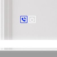 Зеркало BelBagno с подсветкой с сенсорным выключателем с bluetooth с микрофоном и динамиками арт-SPC-GRT-1000-800-LED-TCH-PHONE — фото 3, Зеркала в ванную комнату