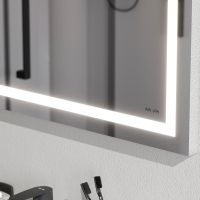 Зеркало AM.PM Gem 65 M91AMOX0651WG с подсветкой с механическим выключателем — фото 5, Мебель для ванной