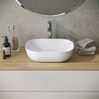 Товар: Раковина-чаша Grossman Style 45 GR-3051 Белая - фото 3 Раковина-чаша Grossman Style 45 GR-3051 Белая — фото 3, Раковины накладные