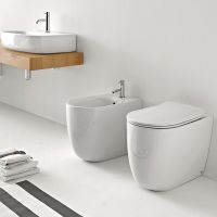 Товар: Унитаз Kerasan Nolita 531830 приставной Белый матовый без сиденья - фото 3 Унитаз Kerasan Nolita 531830 приставной Белый матовый без сиденья — фото 3, Унитазы