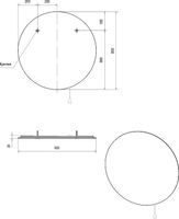 Комплект мебели для ванной STWORKI Ноттвиль 80 414407 подвесной Белый матовый — фото 12, Комплекты мебели для ванной