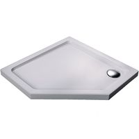 Акриловый поддон для душа Black&White Stellar Wind Slim Line 100x100 10p0000 Белый — фото 1, Душевые поддоны