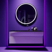 Товар: Зеркало Silver Mirrors Перла Neo 100 LED-00002464 с подсветкой с сенсорным выключателем - фото 24 Зеркало Silver Mirrors Перла Neo 100 LED-00002464 с подсветкой с сенсорным выключателем — фото 24, Зеркала в ванную комнату