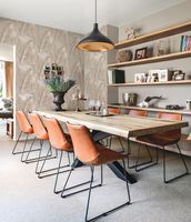 Обои LOYMINA Amazonia Флизелин (1*10,05) Коричневый/Белый, Листья арт-Ins3 001/2 — фото 2, Обои для стен