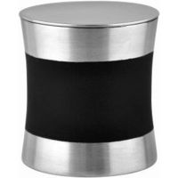 Контейнер для хранения WasserKRAFT Wern K-7579 Нержавеющая сталь Черный матовый — фото 1, Аксессуары для ванной