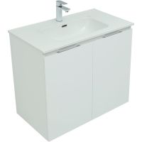 Тумба под раковину Aquanet Алвита New 80 277526 подвесная Белая матовая — фото 1, Тумбы под раковину