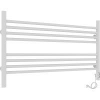 Электрический полотенцесушитель Laris Оливия ЧК8 800x500 R 73207627 Белый муар — фото 1, Электрические полотенцесушители