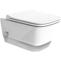 Унитаз биде Boheme Bello 971-2-W подвесной Белый глянец без сиденья — фото 1, Унитазы