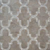 Обои Bernardo Bartalucci Brigida 84275-4 Флизелин (1,06*10,05) Серый/Бежевый, Дамаск/Орнамент — фото 1, Обои для стен