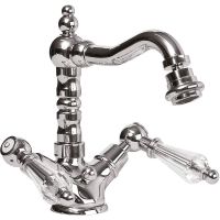 Смеситель для биде Cezares Diamond DIAMOND-BS2-01-Sw Хром — фото 1, Смесители для биде