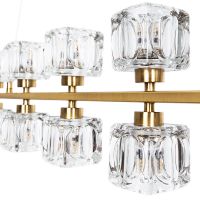 Товар: Люстра Divinare Alessandro 7205/17 SP-10 Прозрачная Латунь - фото 2 Люстра Divinare Alessandro 7205/17 SP-10 Прозрачная Латунь — фото 2, Люстры