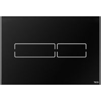 Клавиша смыва Tece Lux Mini 9240961 для унитаза Черная — фото 1, Кнопки смыва