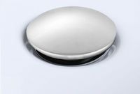 Донный клапан WeltWasser WW PP GL-CR 10000010240 click-clack Хром — фото 2, Донные клапаны