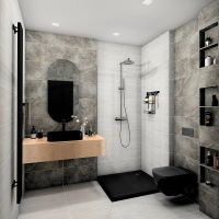Товар: Керамогранит GlobalTile Storm светло-серый GT223VG 30х60 см - фото 10 Керамогранит GlobalTile Storm светло-серый GT223VG 30х60 см — фото 10, Керамогранит
