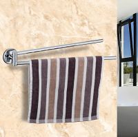 Полотенцедержатель Frap F38 F3812 поворотный Хром — фото 3, Полотенцедержатели