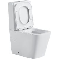 Товар: Унитаз компакт Black&White Universe 7703W с бачком и сиденьем Микролифт - фото 5 Унитаз компакт Black&White Universe 7703W с бачком и сиденьем Микролифт — фото 5, Унитазы