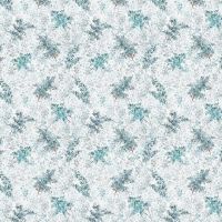 Обои Marburg Flora 47451 Винил на флизелине (0,53*10,05) Серый/Голубой/Синий, Листья/Абстракция — фото 1, Обои для стен