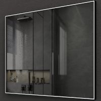 Зеркало Esbano 100 ESMR3803KDB с подсветкой с подогревом и инфракрасным выключателем — фото 1, Мебель для ванной