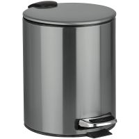 Товар: Ведро для мусора Bemeta Graphit 156315013 Антрацит матовый - фото 1 Ведро для мусора Bemeta Graphit 156315013 Антрацит матовый — фото 1, Мусорные ведра