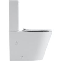 Товар: Унитаз компакт Black&White Universe 7793W с бачком и сиденьем Микролифт - фото 3 Унитаз компакт Black&White Universe 7793W с бачком и сиденьем Микролифт — фото 3, Унитазы