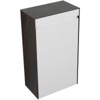 Подвесной шкаф Black&White Universe U907 50 907.SC-1 White matt Lauren gold — фото 5, Мебель для ванной