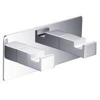 Двойной крючок Timo Selene 10014/00 Хром — фото 1, Крючки для полотенец