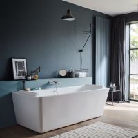 Смеситель для ванны Jacob Delafon Avid E97386-CP с термостатом Хром — фото 2, Смеситель для ванны