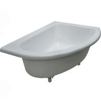 Ванна из литьевого мрамора Marmo Bagno Альба 170x110 R MB-BR170-110 без гидромассажа — фото 2, Ванны